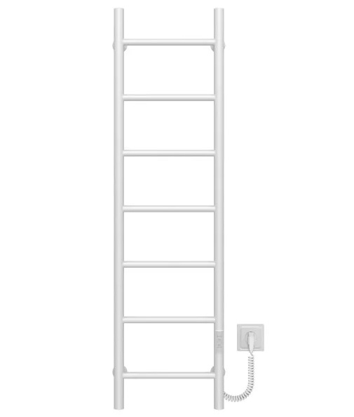 Электрический полотенцесушитель Deffi Орион П7 400х1200 правое подключение WD03 белый C.OR.120.40.7.E.W.R.3