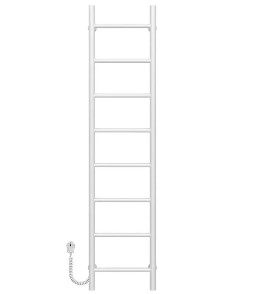 Електрична сушарка для рушників Deffi Оріон П8 400х1400 ліве підключення білий C.OR.140.40.8.E.W.L.5