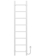 Електрична сушарка для рушників Deffi Оріон П8 400х1400 праве підключення білий C.OR.140.40.8.E.W.R.5