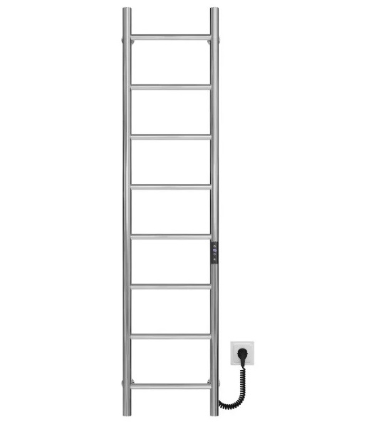 Електрична сушарка для рушників Deffi Оріон П8 400х1400 праве підключення JD03 хром C.OR.140.40.8.E.C.R.1