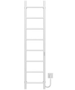 Електрична сушарка для рушників Deffi Оріон П8 400х1400 праве підключення WD03 білий C.OR.140.40.8.E.W.R.3