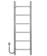 Електрична сушарка для рушників Deffi Оріон П6 400х1000 ліве підключення хром C.OR.100.40.6.E.C.L.5