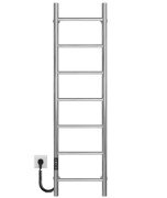 Електрична сушарка для рушників Deffi Оріон П7 400х1200 ліве підключення JD03 хром C.OR.120.40.7.E.C.L.1