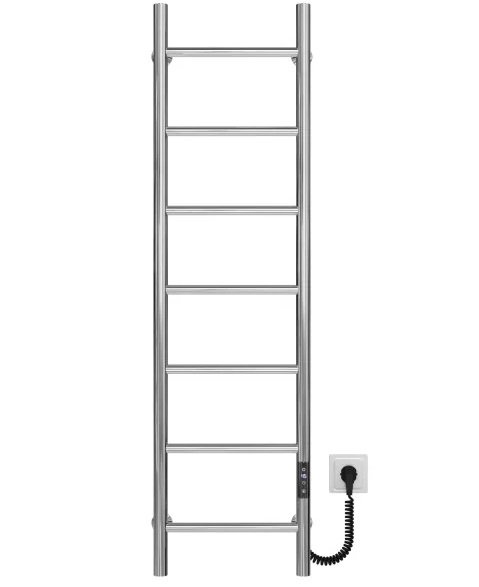 Электрический полотенцесушитель Deffi Орион П7 400х1200 правое подключение JD03 хром C.OR.120.40.7.E.C.R.1