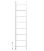 Електрична сушарка для рушників Deffi Оріон П8 400х1400 ліве підключення білий C.OR.140.40.8.E.W.L.5