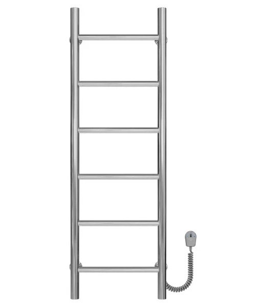 Электрический полотенцесушитель Deffi Орион П6 400х1000 правое подключение хром C.OR.100.40.6.E.C.R.5