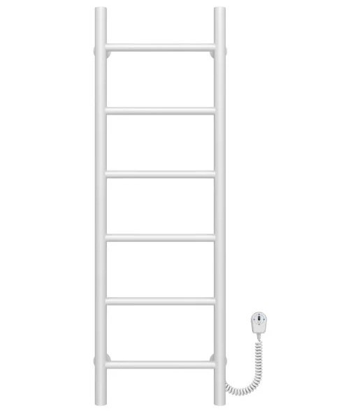 Електрична сушарка для рушників Deffi Оріон П6 400х1000 праве підключення білий C.OR.100.40.6.E.W.R.5