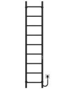 Електрична сушарка для рушників Deffi Оріон П9 400х1600 праве підключення JD03 чорний C.OR.160.40.9.E.B.R.1