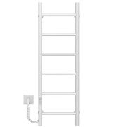 Электрический полотенцесушитель Deffi Орион П6 400х1000 левое подключение WD03 белый C.OR.100.40.6.E.W.L.3