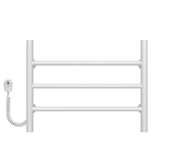 Электрический полотенцесушитель Deffi Орион П3 500х400 левое подключение белый C.OR.40.50.3.E.W.L.5