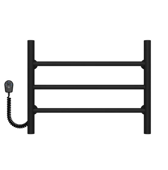 Электрический полотенцесушитель Deffi Орион П3 500х400 левое подключение черный C.OR.40.50.3.E.B.L.5