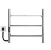 Электрический полотенцесушитель Deffi Орион П3 500х500 левое подключение JD03 хром C.OR.50.50.3.E.C.L.1