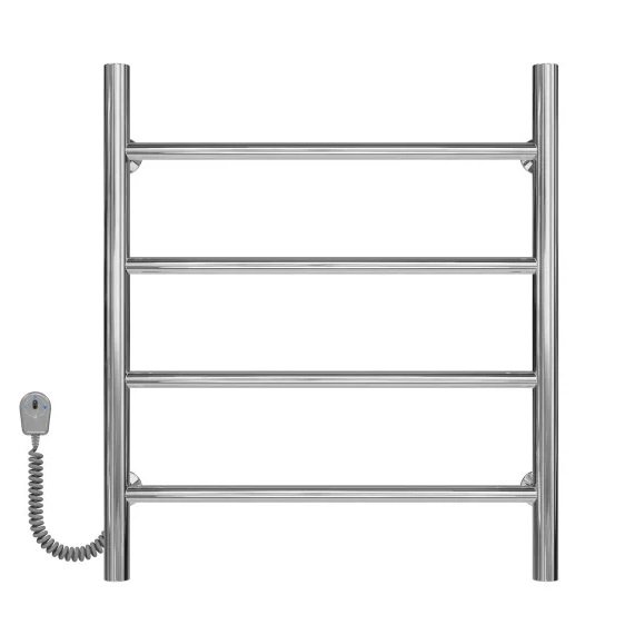 Електрична сушарка для рушників Deffi Оріон П4 500х600 ліве підключення хром C.OR.60.50.4.E.C.L.5