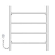 Электрический полотенцесушитель Deffi Орион П4 500х600 левое подключение белый C.OR.60.50.4.E.W.L.5