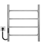 Електрична сушарка для рушників Deffi Оріон П4 500х600 ліве підключення JD03 хром C.OR.60.50.4.E.C.L.1