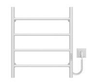 Электрический полотенцесушитель Deffi Орион П4 500х600 правое подключение WD03 белый C.OR.60.50.4.E.W.R.3
