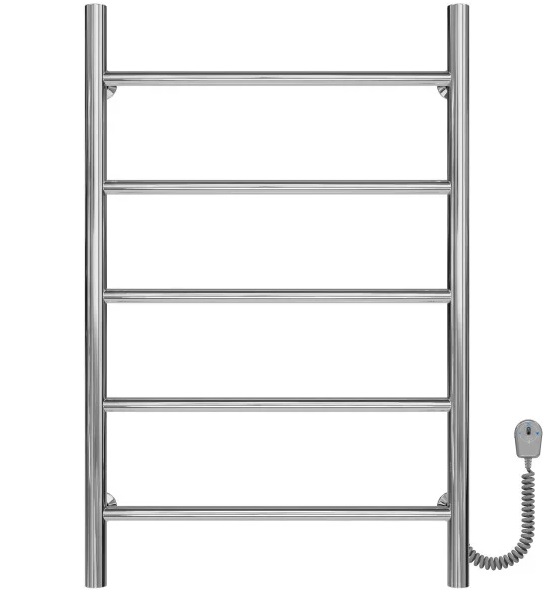 Электрический полотенцесушитель Deffi Орион П5 500х800 правое подключение хром C.OR.80.50.5.E.C.R.5