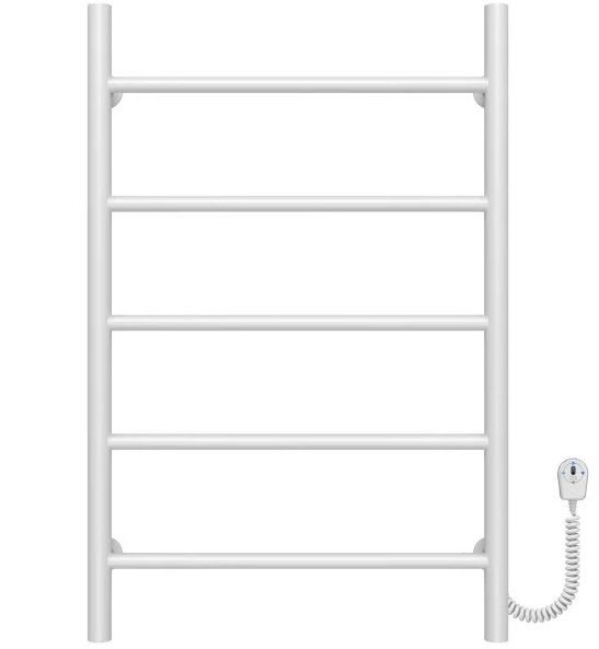 Електрична сушарка для рушників Deffi Оріон П5 500х800 праве підключення білий C.OR.80.50.5.E.W.R.5