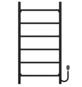 Электрический полотенцесушитель Deffi Орион П6 500х1000 правое подключение черный C.OR.100.50.6.E.B.R.5