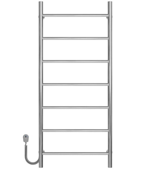 Электрический полотенцесушитель Deffi Орион П7 500х1200 левое подключение хром C.OR.120.50.7.E.C.L.5