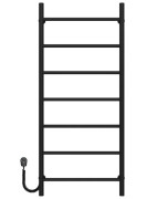 Електрична сушарка для рушників Deffi Оріон П7 500х1200 ліве підключення чорний C.OR.120.50.7.E.B.L.5