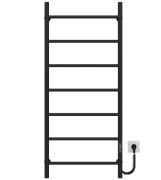 Электрический полотенцесушитель Deffi Орион П7 500х1200 правое подключение JD03 черный C.OR.120.50.7.E.B.R.1