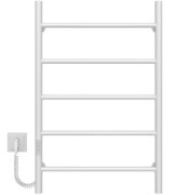 Электрический полотенцесушитель Deffi Орион П5 500х800 левое подключение WD03 белый C.OR.80.50.5.E.W.L.3