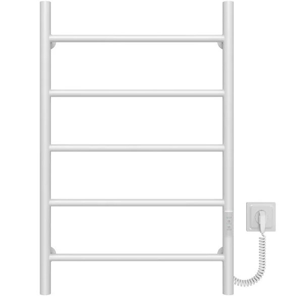 Електрична сушарка для рушників Deffi Оріон П5 500х800 праве підключення WD03 білий C.OR.80.50.5.E.W.R.3