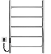 Електрична сушарка для рушників Deffi Оріон П5 500х800 ліве підключення JD03 хром C.OR.80.50.5.E.C.L.1