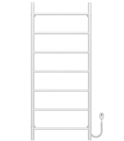 Електрична сушарка для рушників Deffi Оріон П7 500х1200 праве підключення білий C.OR.120.50.7.E.W.R.5