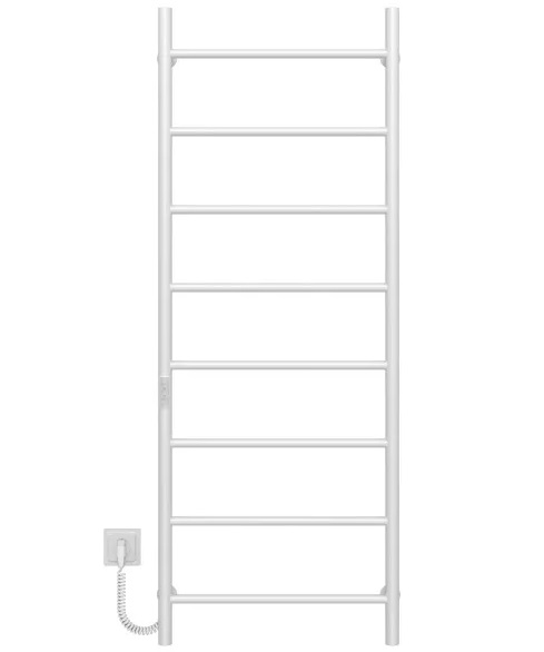 Электрический полотенцесушитель Deffi Орион П8 500х1400 левое подключение WD03 белый C.OR.140.50.8.E.W.L.3