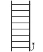 Электрический полотенцесушитель Deffi Орион П8 500х1400 правое подключение JD03 черный C.OR.140.50.8.E.B.R.1