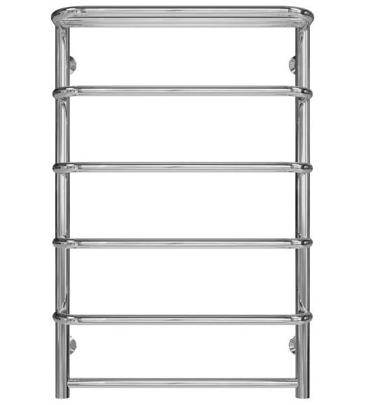 Сушка для рушників водяна Deffi Стандарт з полицею П6 500х800 бічне праве підключення хром C.SP.80.50.6.C.C