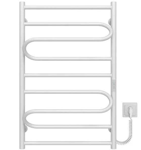 Електрична сушарка для рушників Deffi Вілла 500х800 праве підключення WD03 білий C.VP.80.50.E.W.R.3