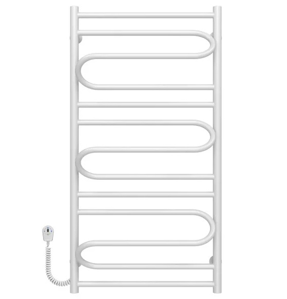 Електрична сушарка для рушників Deffi Вілла 500х1000 ліве підключення білий C.VP.100.50.E.W.R.5