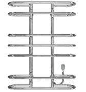 Електрична сушарка для рушників Deffi Британіка П7 600х800 праве підключення хром C.BR.80.60.7.E.C.R.5