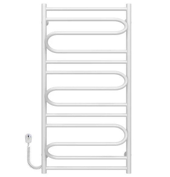 Електрична сушарка для рушників Deffi Вілла 500х1000 ліве підключення білий C.VP.100.50.E.W.R.5