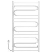 Електрична сушарка для рушників Deffi Вілла 500х1000 ліве підключення білий C.VP.100.50.E.W.R.5