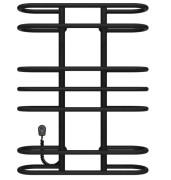 Електрична сушарка для рушників Deffi Британіка П7 600х800 ліве підключення C.BR.80.60.7.E.B.L.5