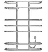 Электрический полотенцесушитель Deffi Британика П7 600х800 правое подключение хром C.BR.80.60.7.E.C.R.5