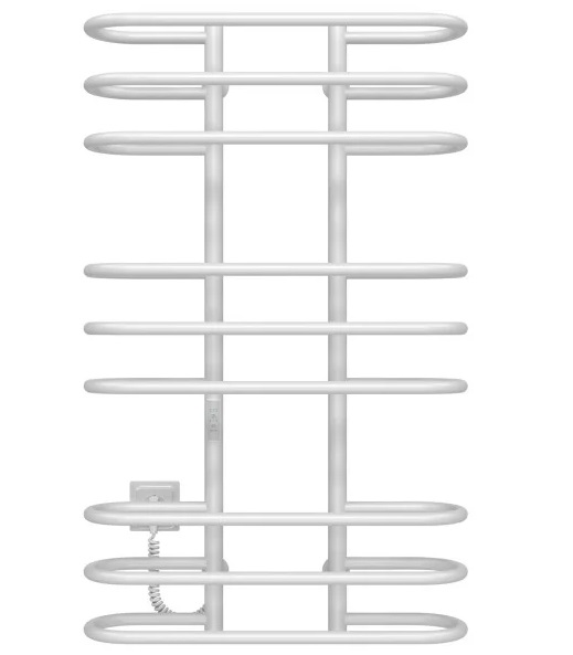 Електрична сушарка для рушників Deffi Британіка П9 600х1000 ліве підключення WD03 білий C.BR.100.60.9.E.W.L.3