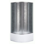 Душевая кабина Sansa 90х90 см профиль сатин/стекло матовое sharm SH-90/40