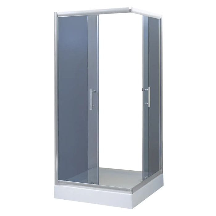 Душевая кабина Sansa 90х90 см без поддона профиль хром/стекло тонированное серый SH-90S