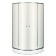 Душевая кабина Sansa 80х80 см профиль сатин/стекло матовое фабрик S-80/15