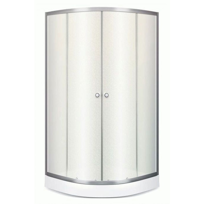 Душевая кабина Sansa 100х100 см профиль сатин/стекло матовое фабрик S-100/15