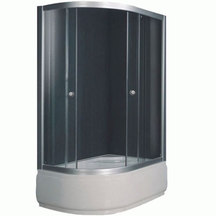 Душевая кабина Sansa 120х80 см профиль сатин/стекло матовое фабрик S120-80/40 R