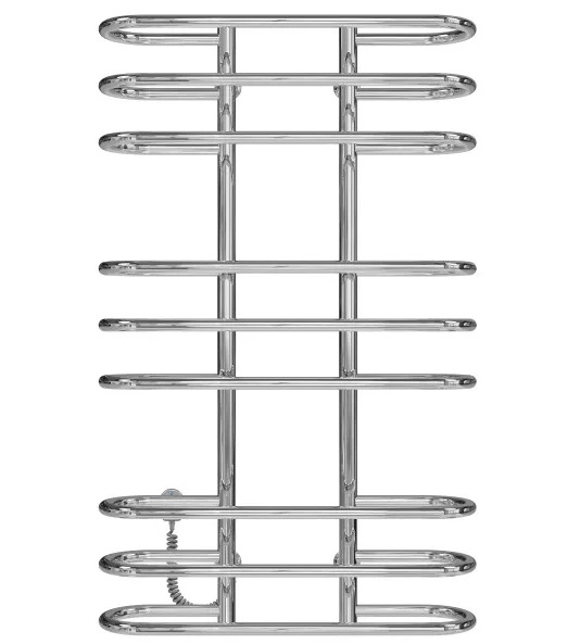 Электрический полотенцесушитель Deffi Британика П9 600х1000 левое подключение хром C.BR.100.60.9.E.C.L.5