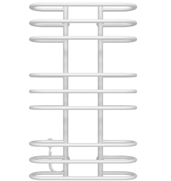 Електрична сушарка для рушників Deffi Британіка П9 600х1000 ліве підключення білий C.BR.100.60.9.E.W.L.5