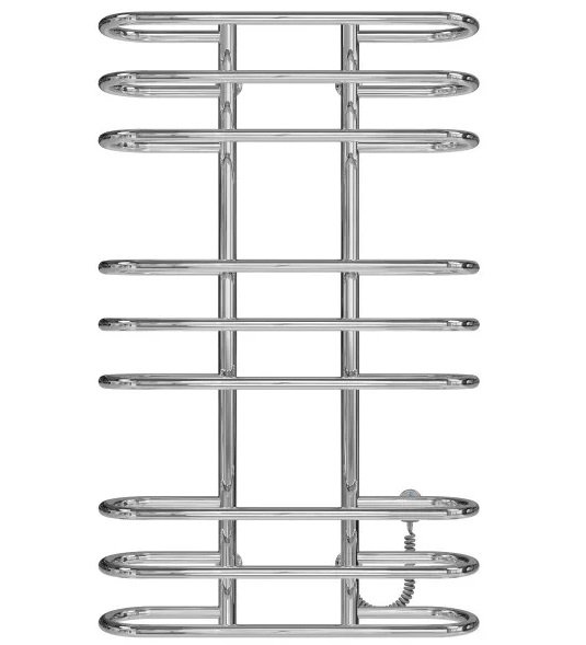 Электрический полотенцесушитель Deffi Британика П9 600х1000 правое подключение хром C.BR.100.60.9.E.C.R.5