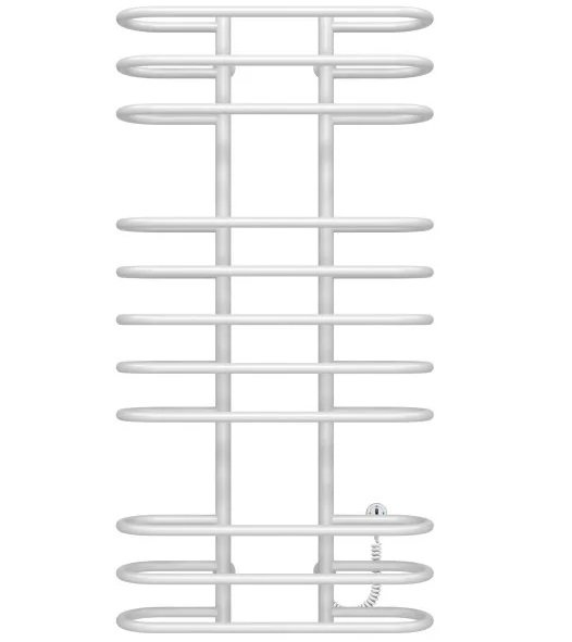 Электрический полотенцесушитель Deffi Британика П11 600х1200 правое подключение белый C.BR.120.60.11.E.W.R.5